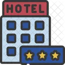 Hotel três estrelas  Ícone