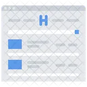 Hotel Website Browser  Icon