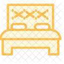 Hotelbett  Symbol