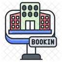 Hotelbuchung  Symbol