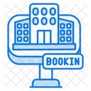 Hotelbuchung  Symbol