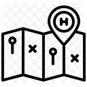 Hotelkarte  Symbol