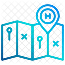 Hotelkarte  Symbol