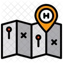 Hotelkarte  Symbol