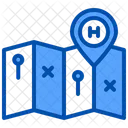 Hotelkarte  Symbol