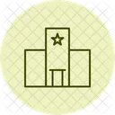Hotel Marketing Gebaude Symbol