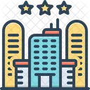 Hotels Guest House Building Icon