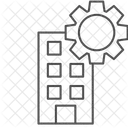 Hotel Wartung Thinline Symbol Symbol