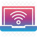 Hotspot Laptop Public Wifi Icon