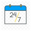 Hour Calendar Date Icon