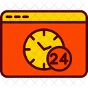 Hour Hours It Icon