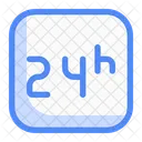 Hour Time Clock Icon