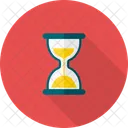 Hourglass Clock Glass Icon