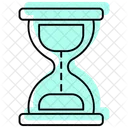 Hourglass Color Shadow Thinline Icon Icon