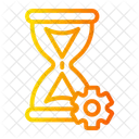Hourglass Time Management Time And Date Icon