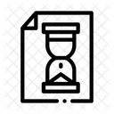 Hourglass Sandglass File Icon