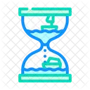 Hourglass Toy Color Icon