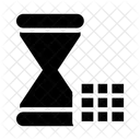Hourglass Block Timer Icon