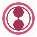Hourglass Symbol Design Icon