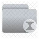 Hourglass Folder  Icon