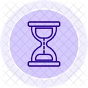 Hourglass Line Icon Icon