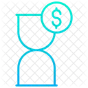 Hourglass Investment Time Invest Time Icon