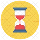 Vintage Timer Hourglass Sand Clock Icon