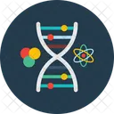 Hourglass Dna Genes Chemical Composition Icon