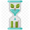 Hourglass Ecology Time And Date Icon