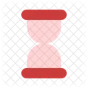 Hourglass New Year Celebration Icon