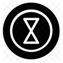 Hourglass Time Clock Icon