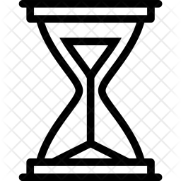 Hourglass, Law, Crime, Judge, Court, Police Icon