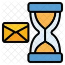 Hourglass Mail  Icon