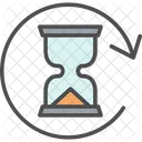 Hourglass Recycle Hourglass Sand Clock Icon