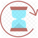 Hourglass Recycle  Icon
