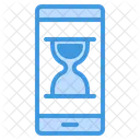 Hourglass smartphone  Icon