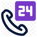 Hours Call Phone Icon