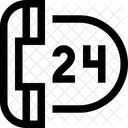 Hours Bell Book Icon
