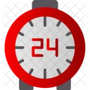 Hours Service Time Icon