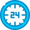 Hours Clock Open Icon