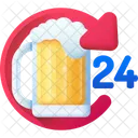 Hours Service Time Icon