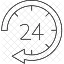 Hours Time Schedule Icon