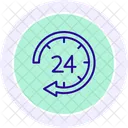 Hours Time Schedule Icon