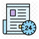 Hours News  Icon