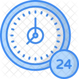 Hours support  Icon