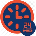 Hours Support Availability Customer Icon