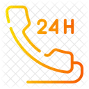 Hours Support Telephone Hours Icon