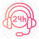 Hours Support  Icon