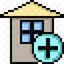 House Rent Pixelart Icon