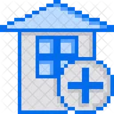 House Rent Pixelart Icon